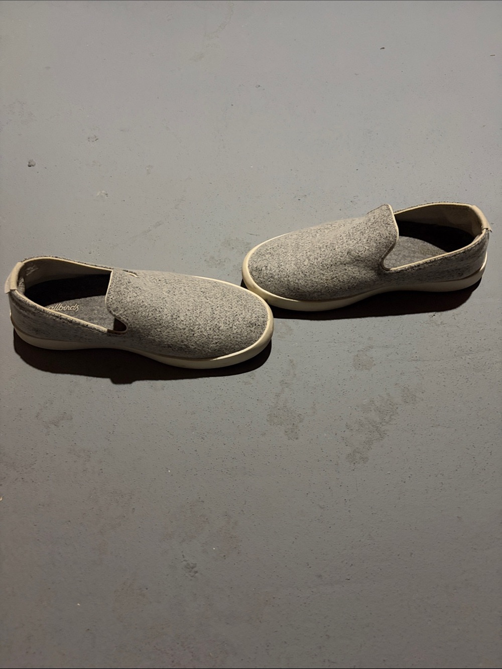Allbirds - Men’s Wool Loungers - Dapple Grey (Cream Sole) - size Men’s 9 - Picture 5 of 7